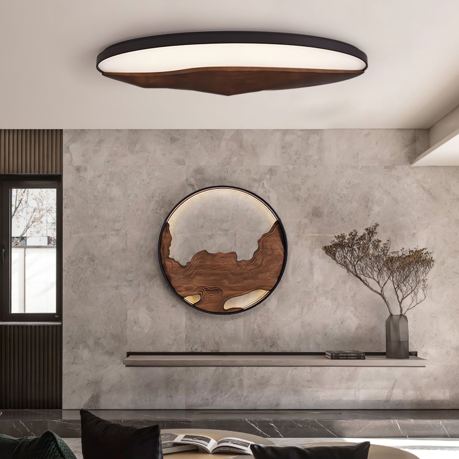 Half-Mountain Ceiling Lamp - Lumpaz