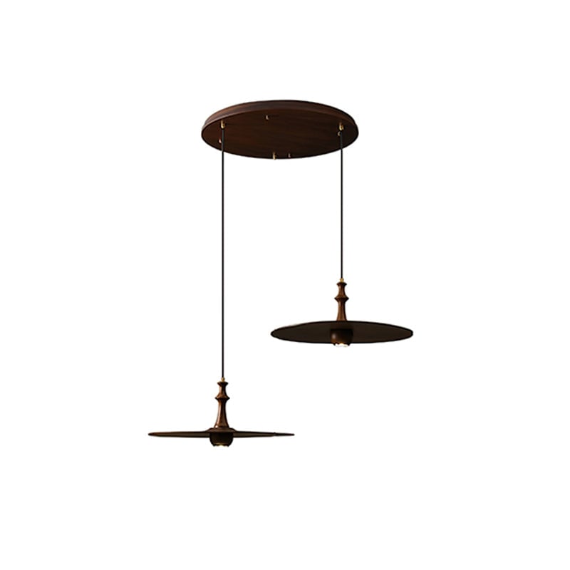 Spindle Disc Pendant Lamp - Lumpaz