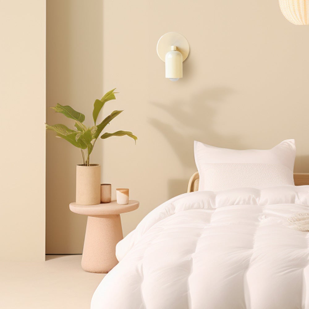 Simple Modern Small Stained Wall Sconce - Lumpaz