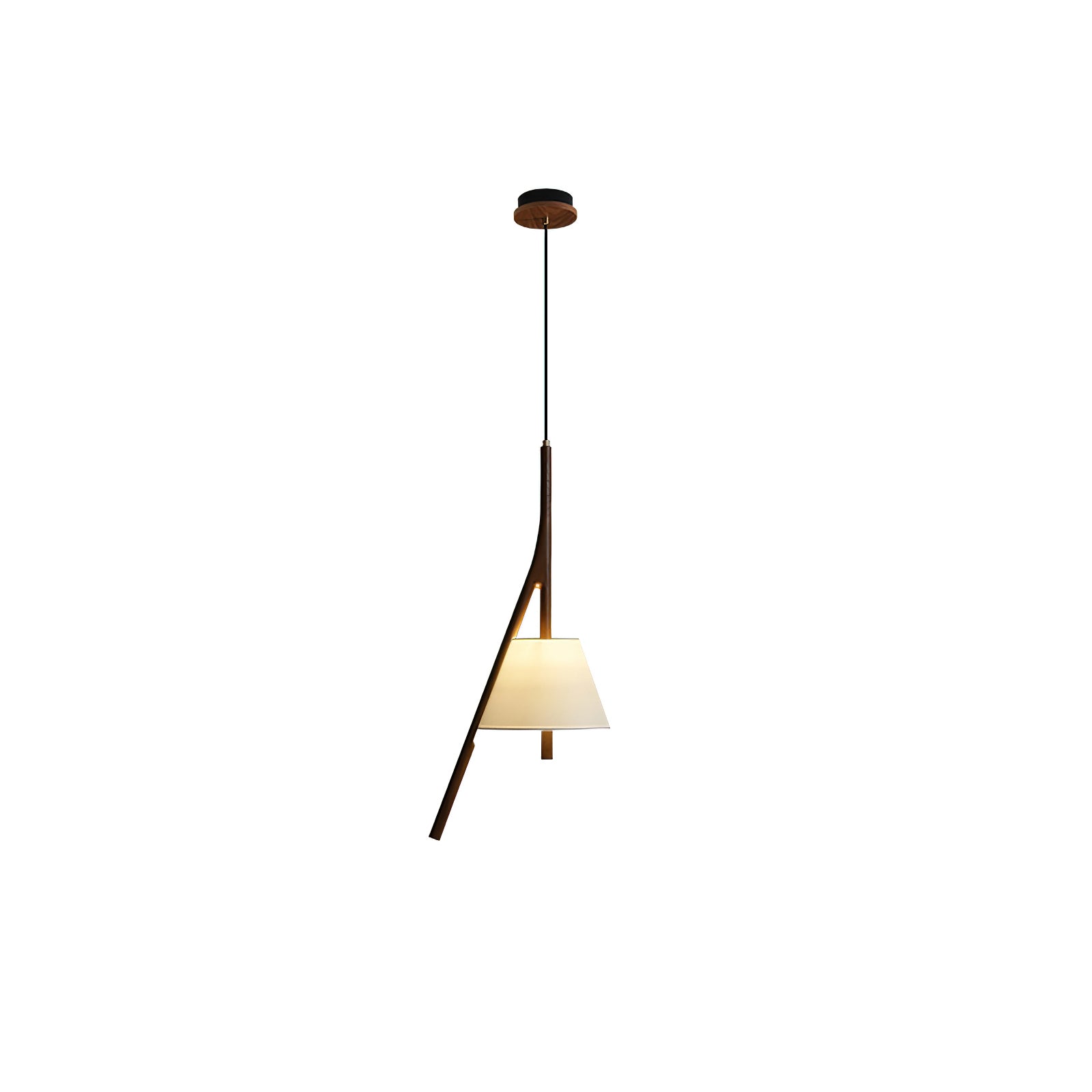 Nanzhi Wood Pendant Lamp - Lumpaz