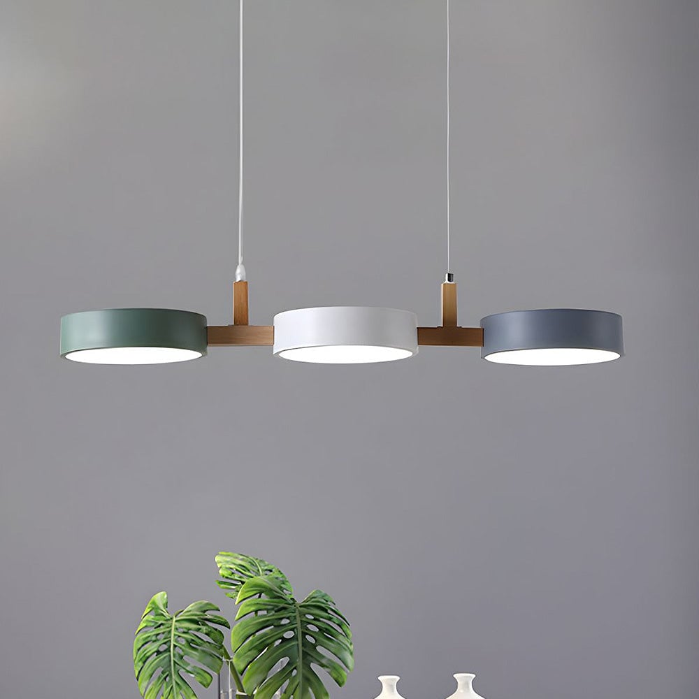 Modern Three Heads Creative Pendant Light - Lumpaz