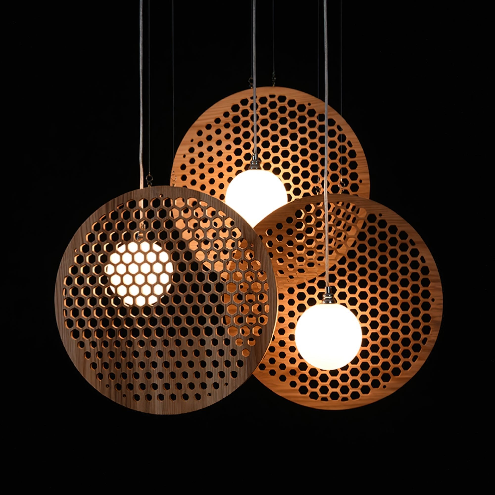 Bee Plate Chandelier - Lumpaz