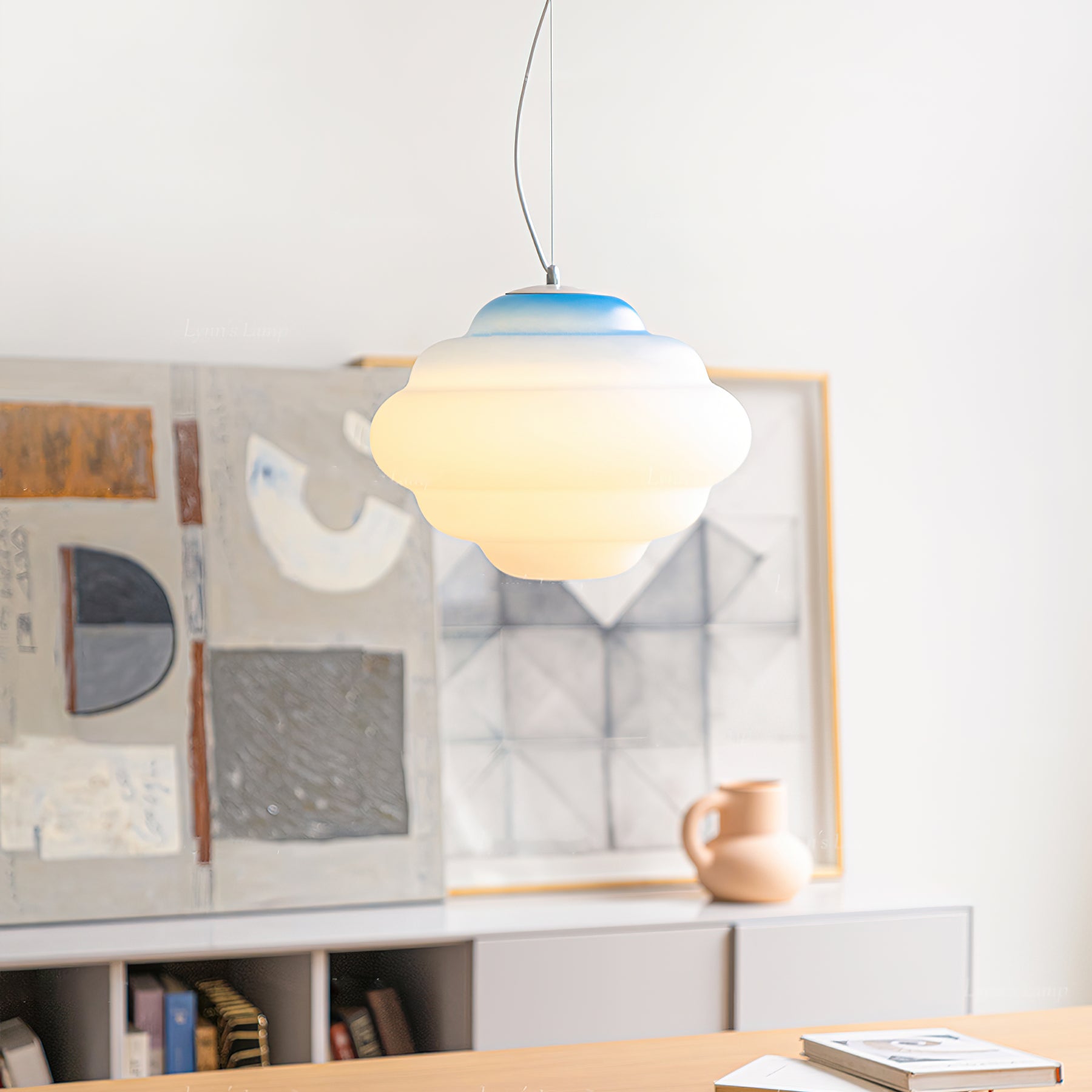 Gradient Cloudy Pendant Lamp - Lumpaz