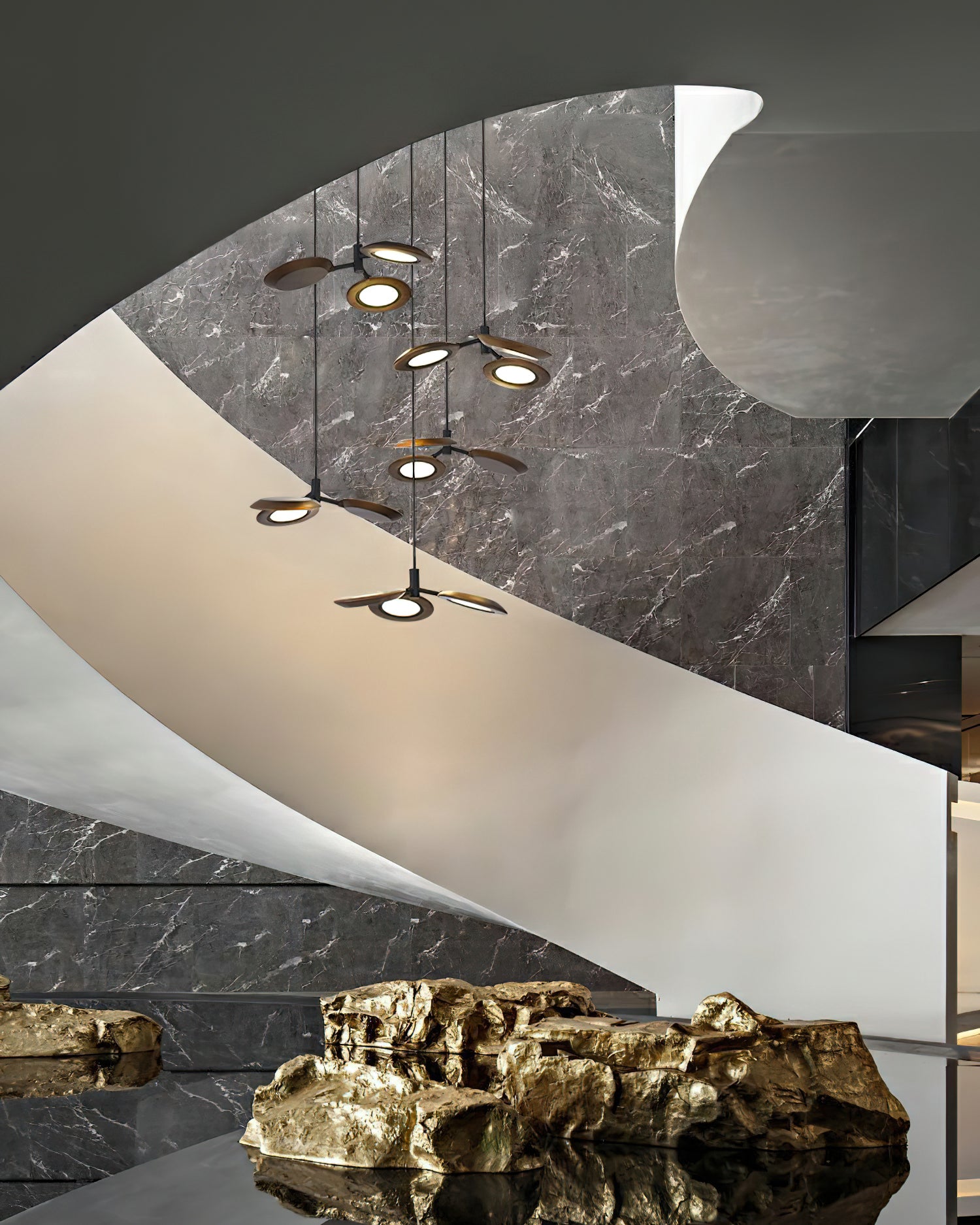 Hotaru Chandelier - Lumpaz