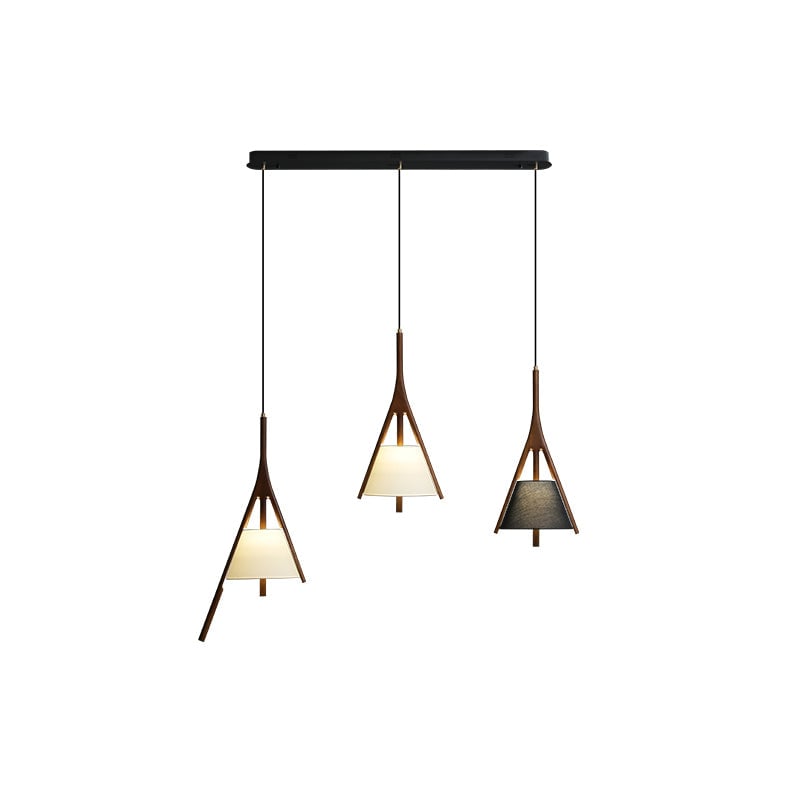 Nanzhi Wood Pendant Lamp - Lumpaz
