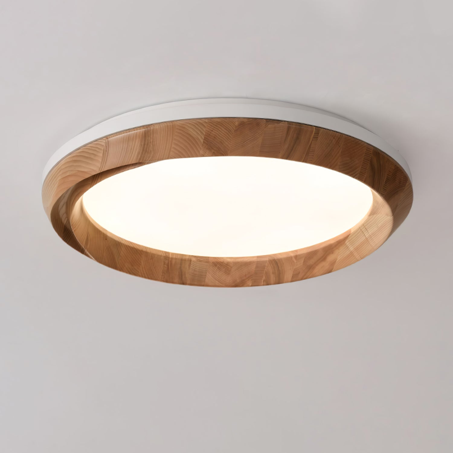 Ripple Wood Ceiling Light - Lumpaz