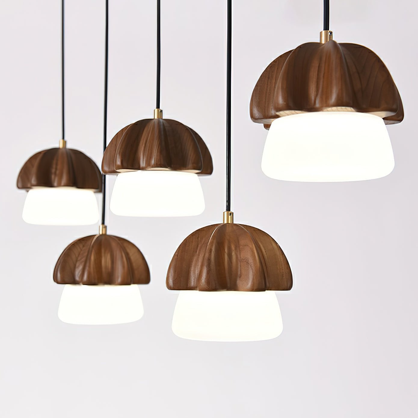 Mushroom Cluster Chandelier - Lumpaz
