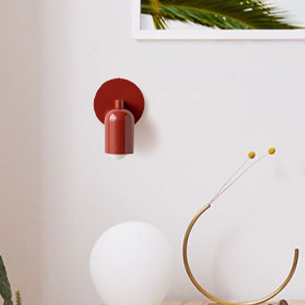 Simple Modern Small Stained Wall Sconce - Lumpaz