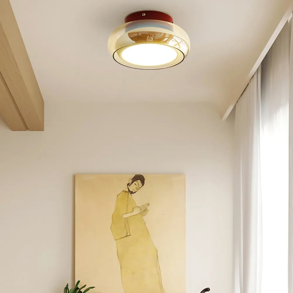 Vintage Small Acrylic LED Ceiling Light - Lumpaz