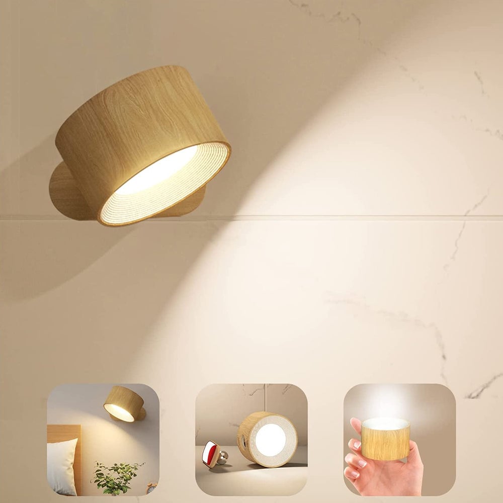 Modern LED Rotation Mini Wall Light - Lumpaz