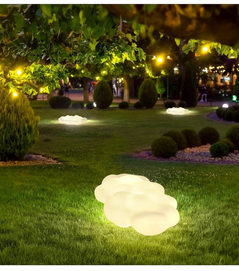 Cloud Outdoor Floor Light - Lumpaz