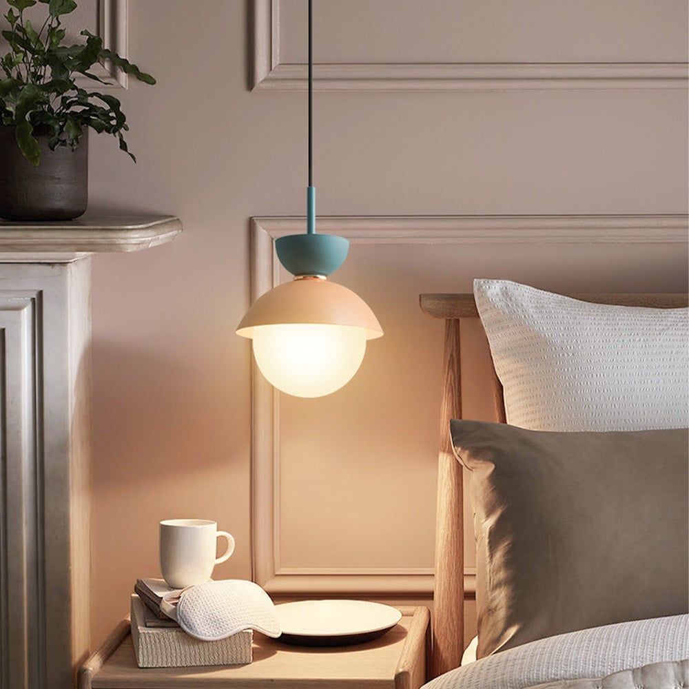 Macaroon Double Heads Metal Pendant Light - Lumpaz