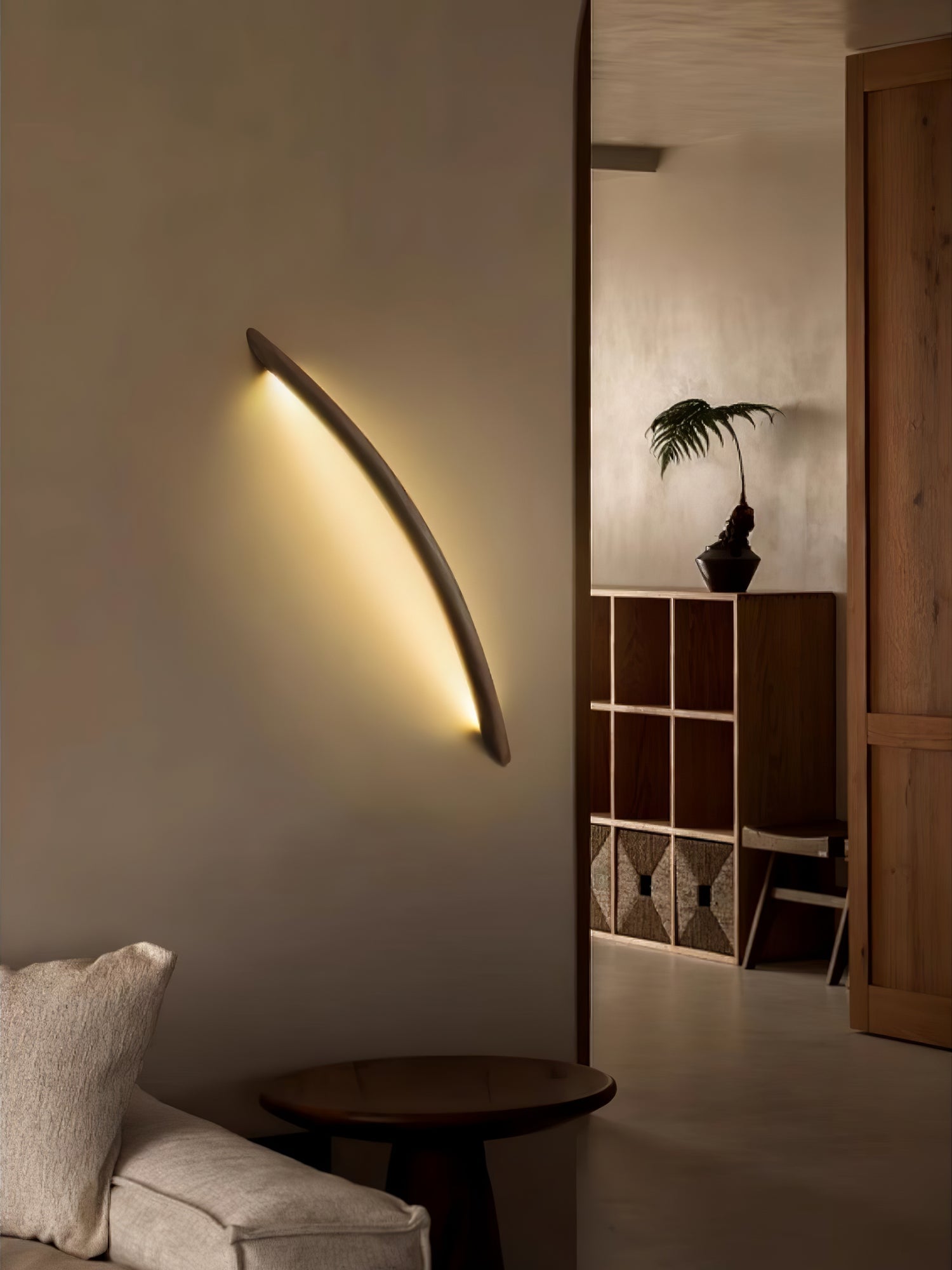 Linea Wood Wall Light - Lumpaz