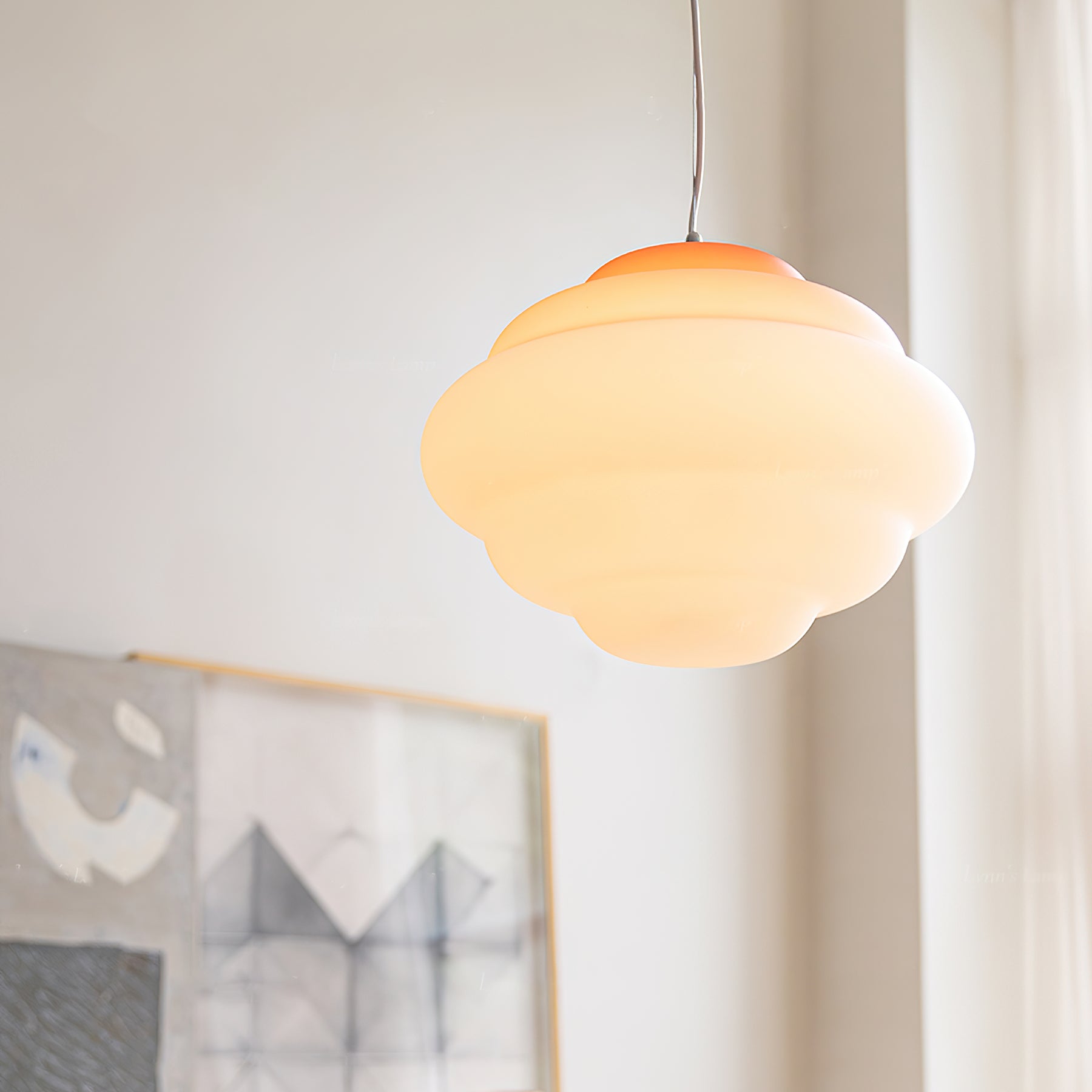 Gradient Cloudy Pendant Lamp - Lumpaz