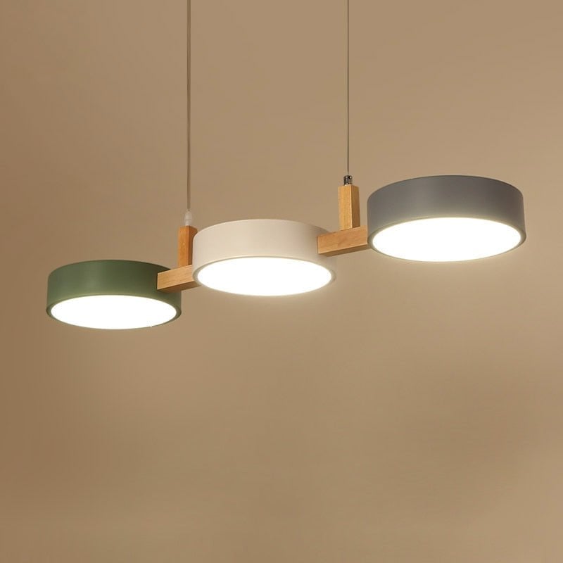 Modern Three Heads Creative Pendant Light - Lumpaz