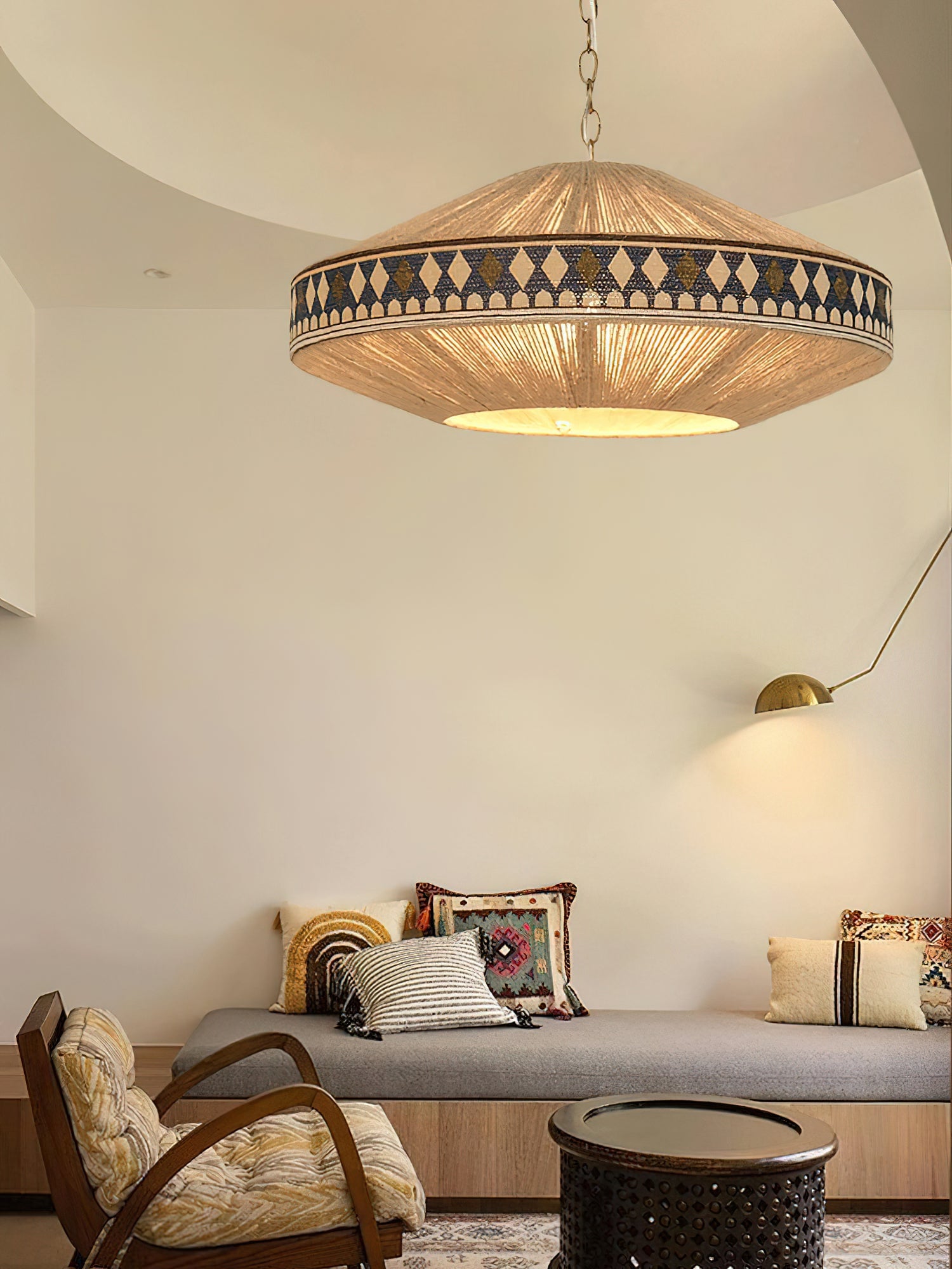 Bohemian Fringe Pendant Lamp - Lumpaz