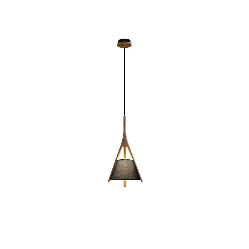 Nanzhi Wood Pendant Lamp - Lumpaz