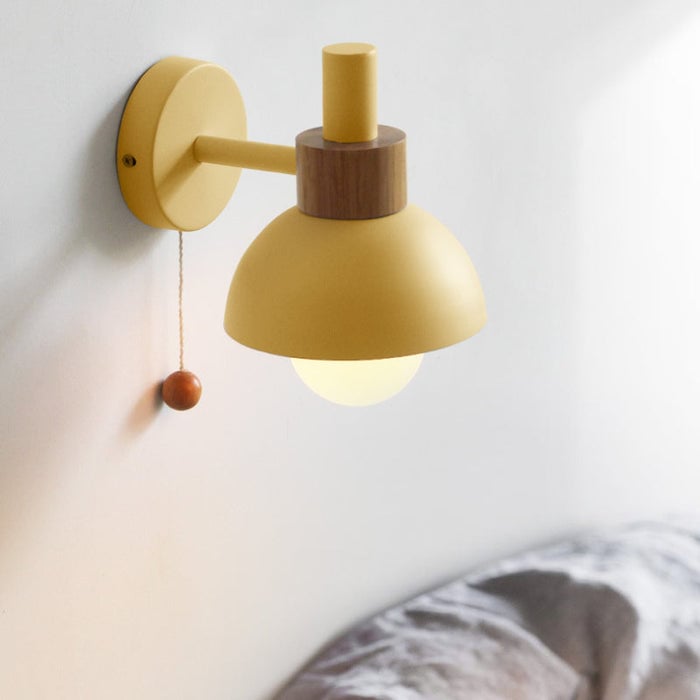 Minimalist Colorful Single Head Wall Sconce - Lumpaz