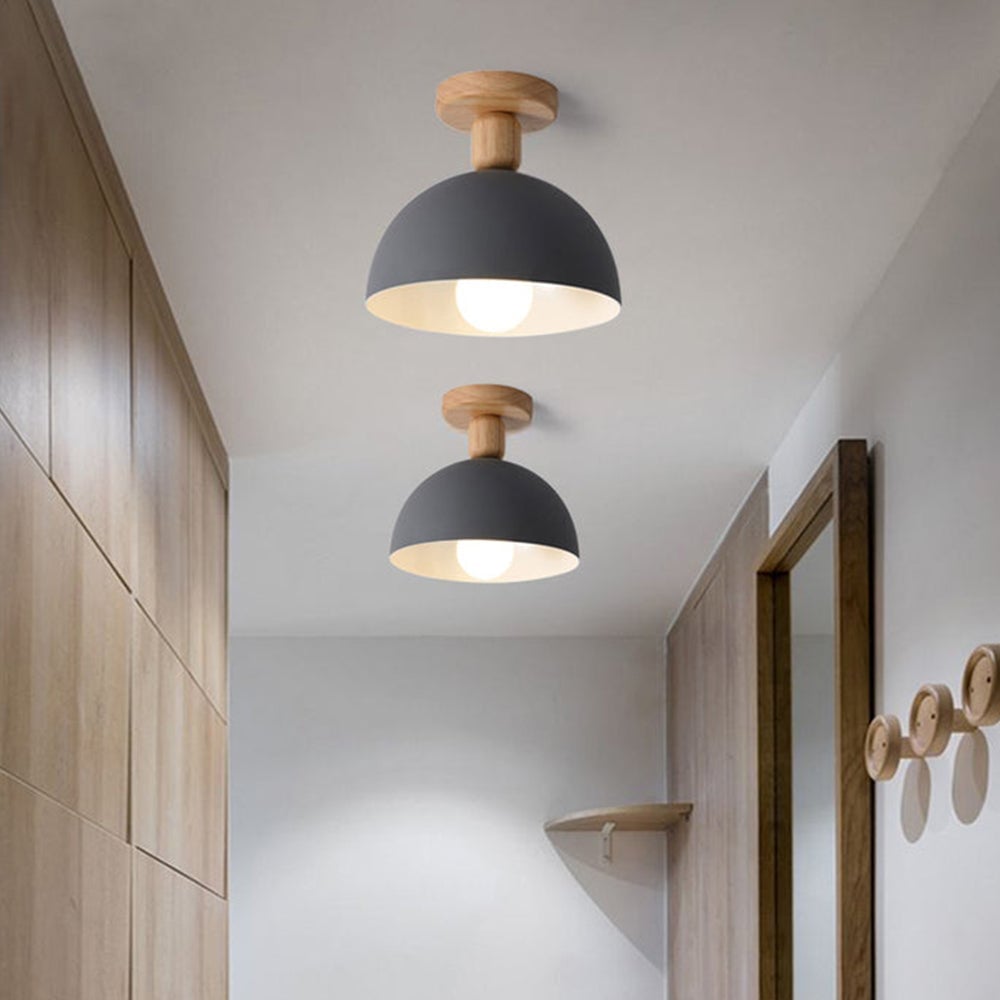 Scandinavian Simple Round Ceiling Light - Lumpaz
