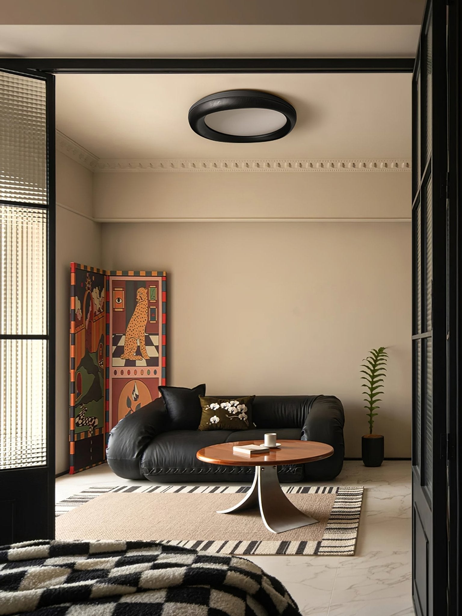 Zenova Wood Ceiling Light - Lumpaz