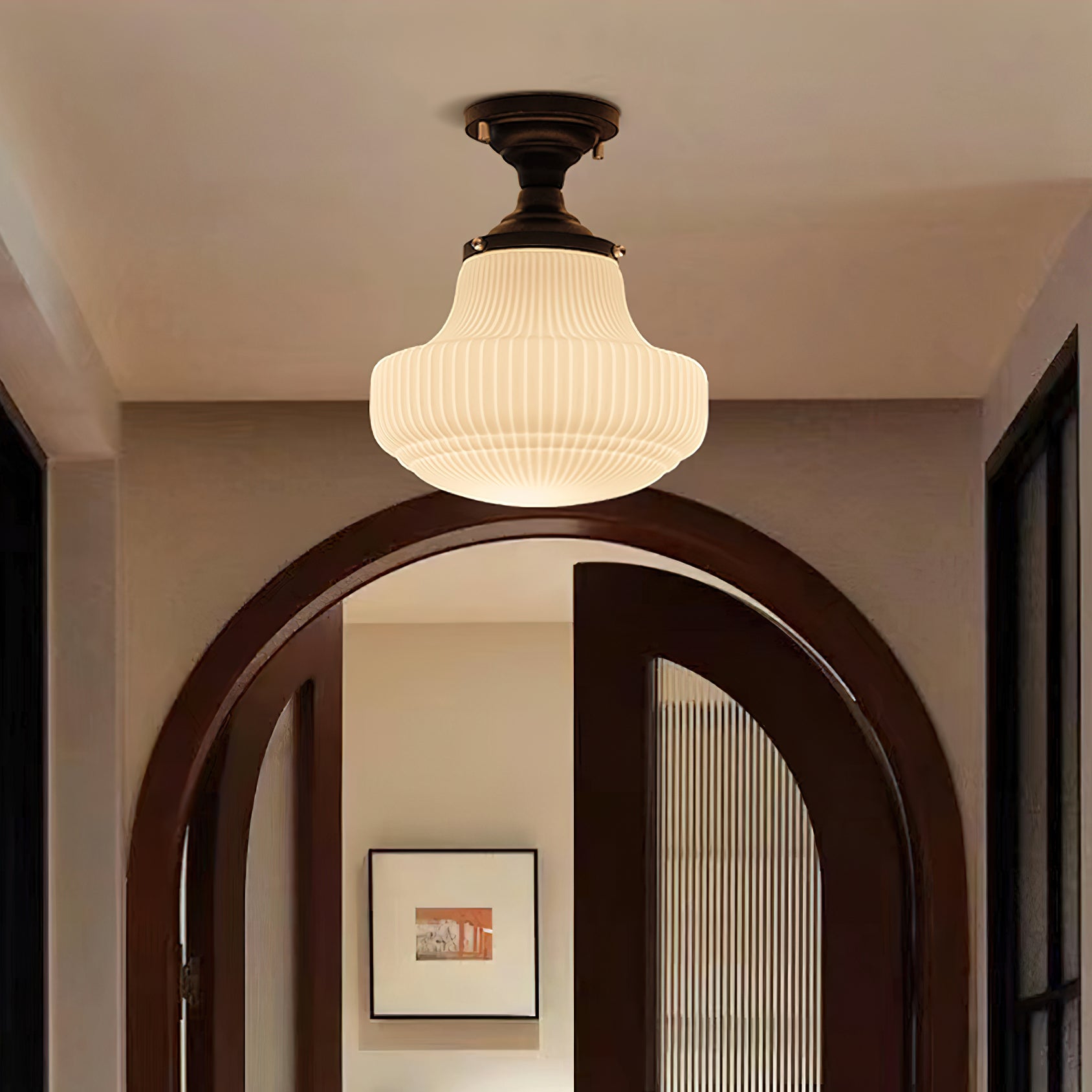 Schoolhouse Ceiling Light - Lumpaz