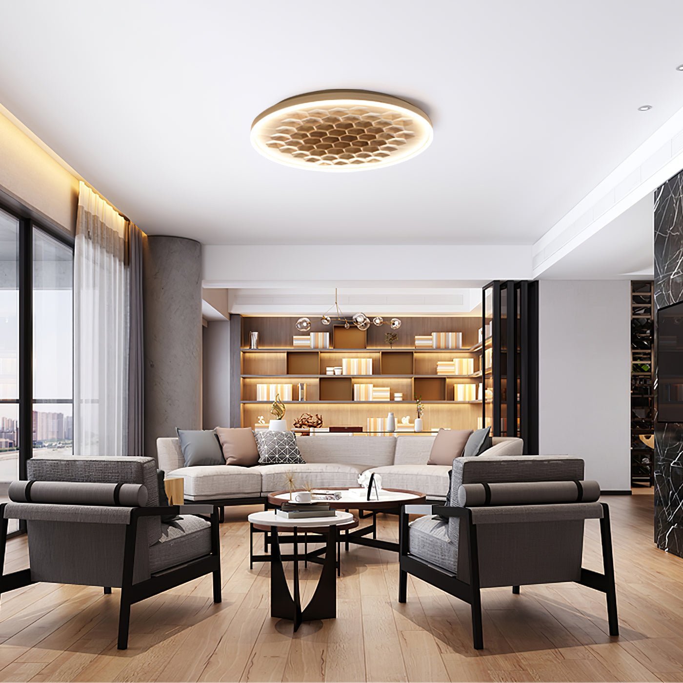 Heartwood Ceiling Lamp - Lumpaz