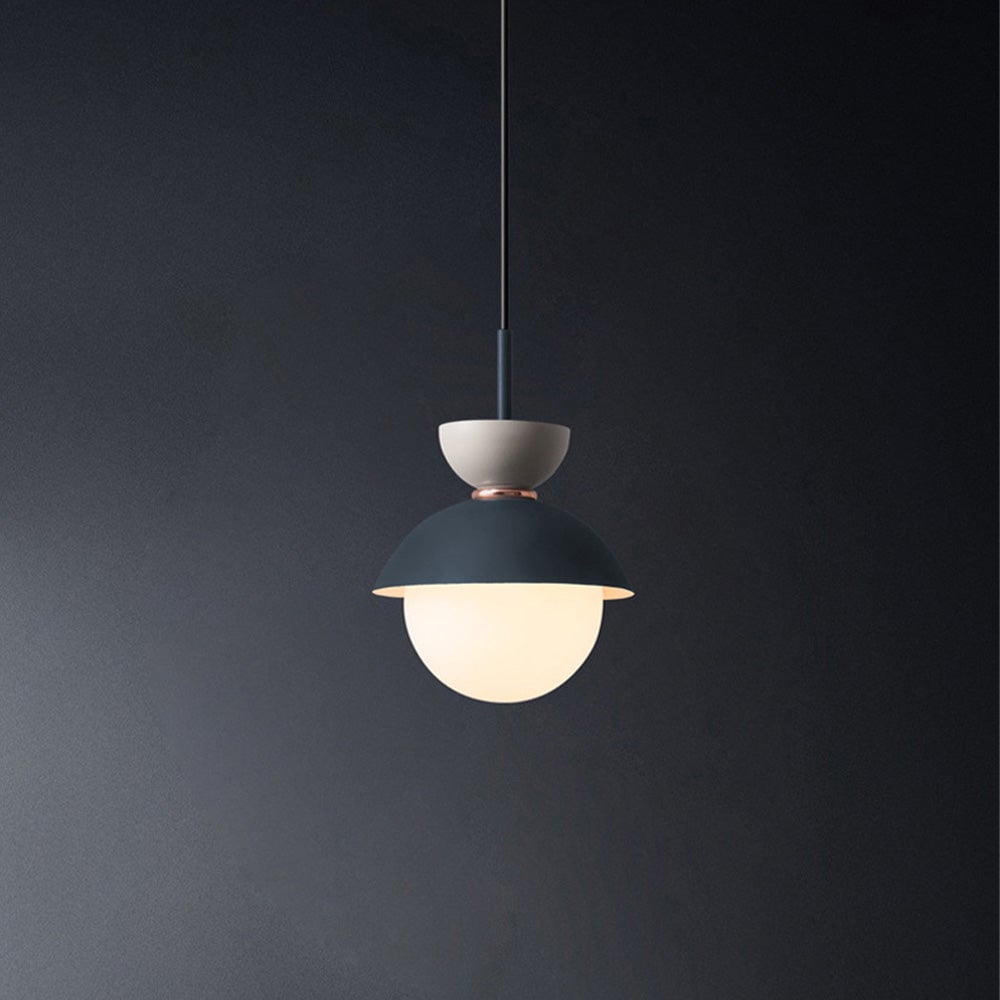Macaroon Double Heads Metal Pendant Light - Lumpaz