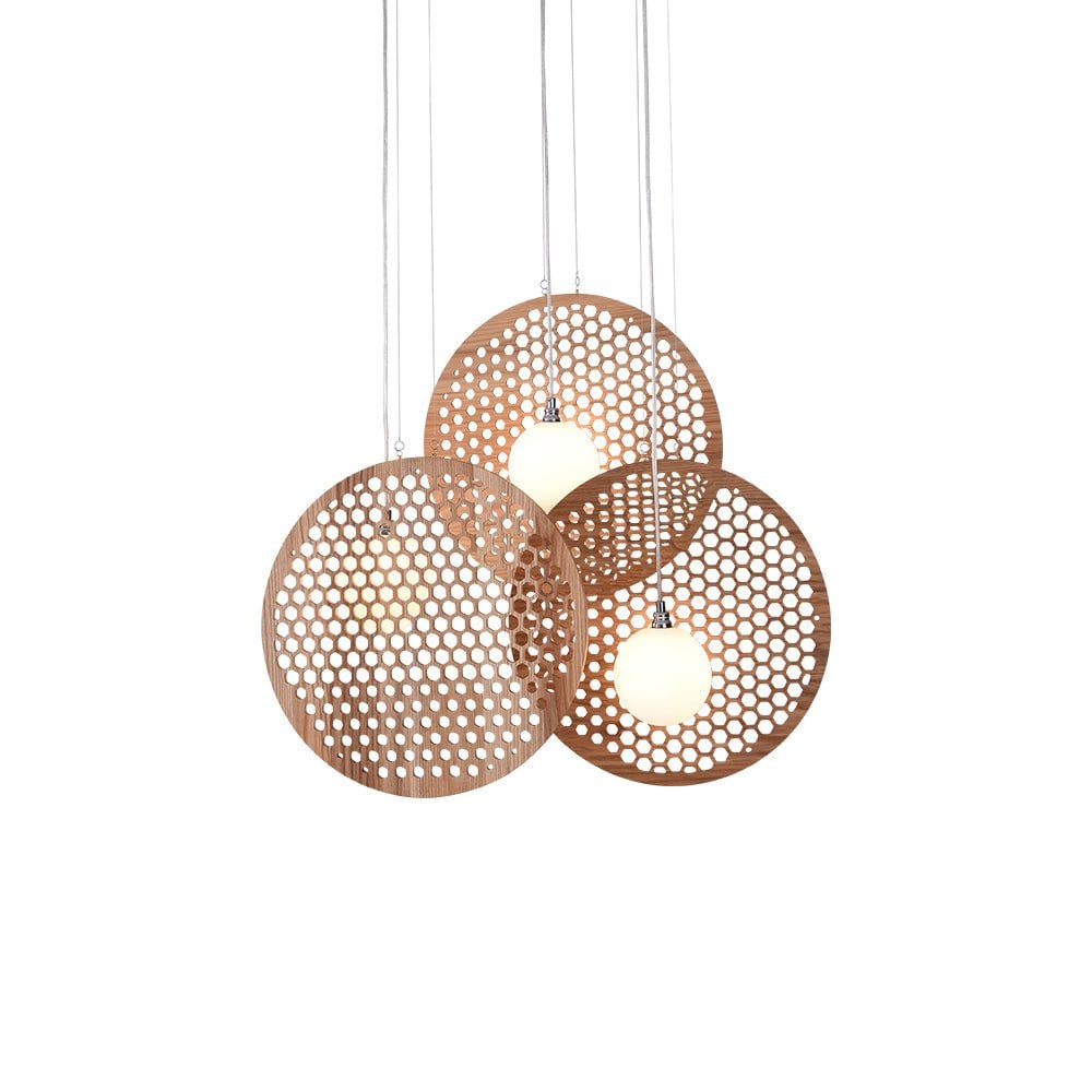 Bee Plate Chandelier - Lumpaz