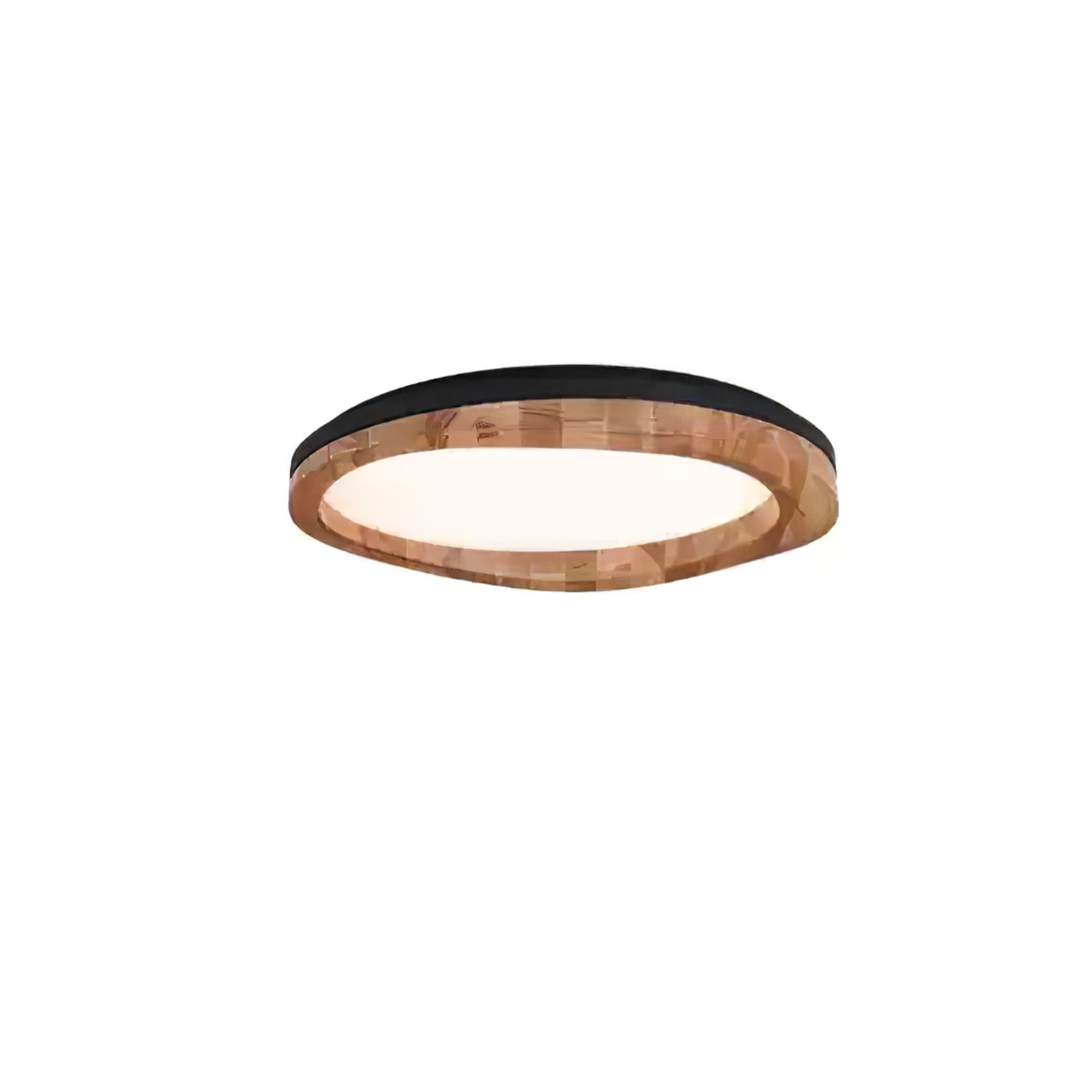 Timber Round Wood Ceiling Lamp - Lumpaz