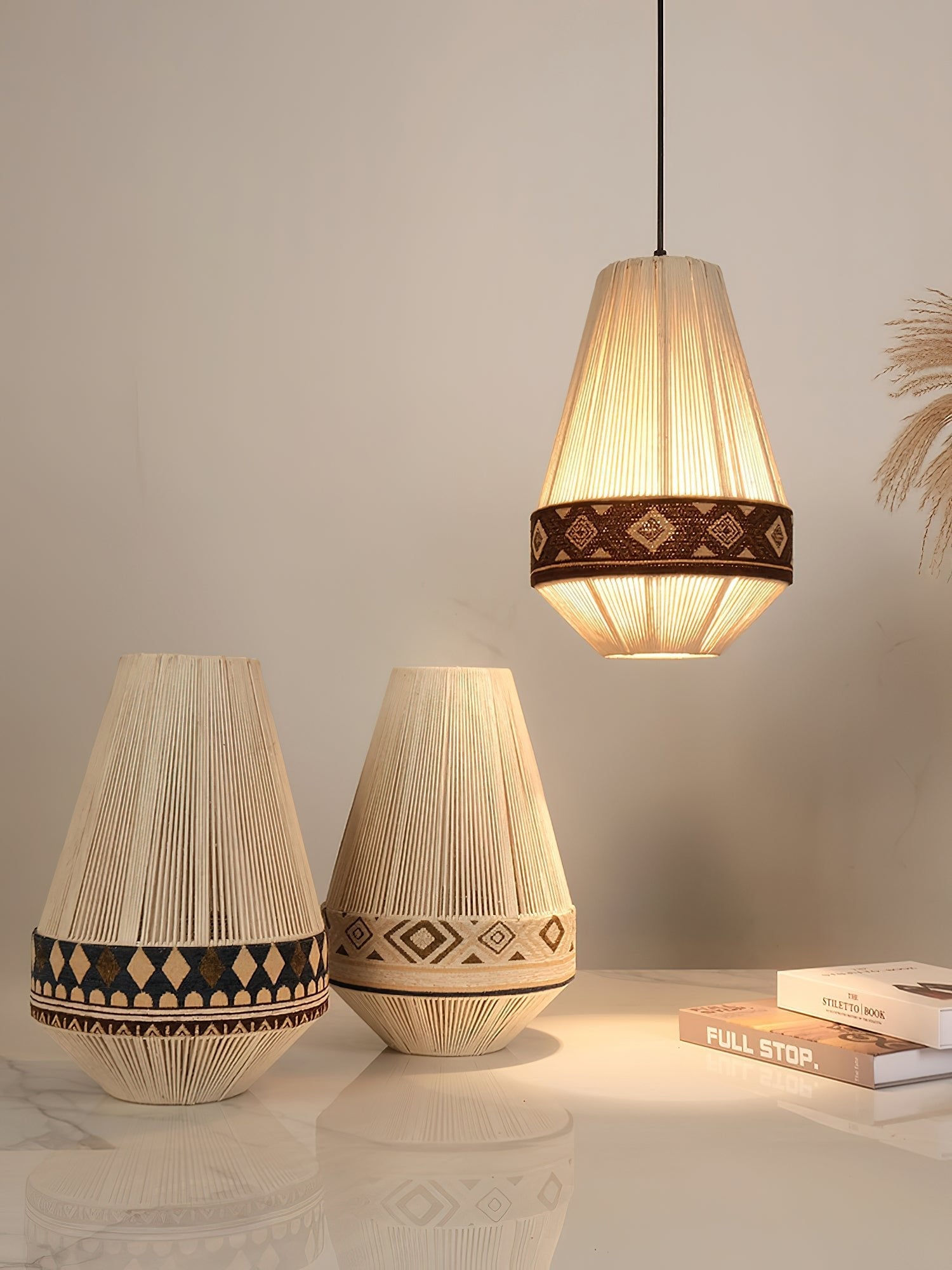Bohemian Fringe Pendant Lamp - Lumpaz