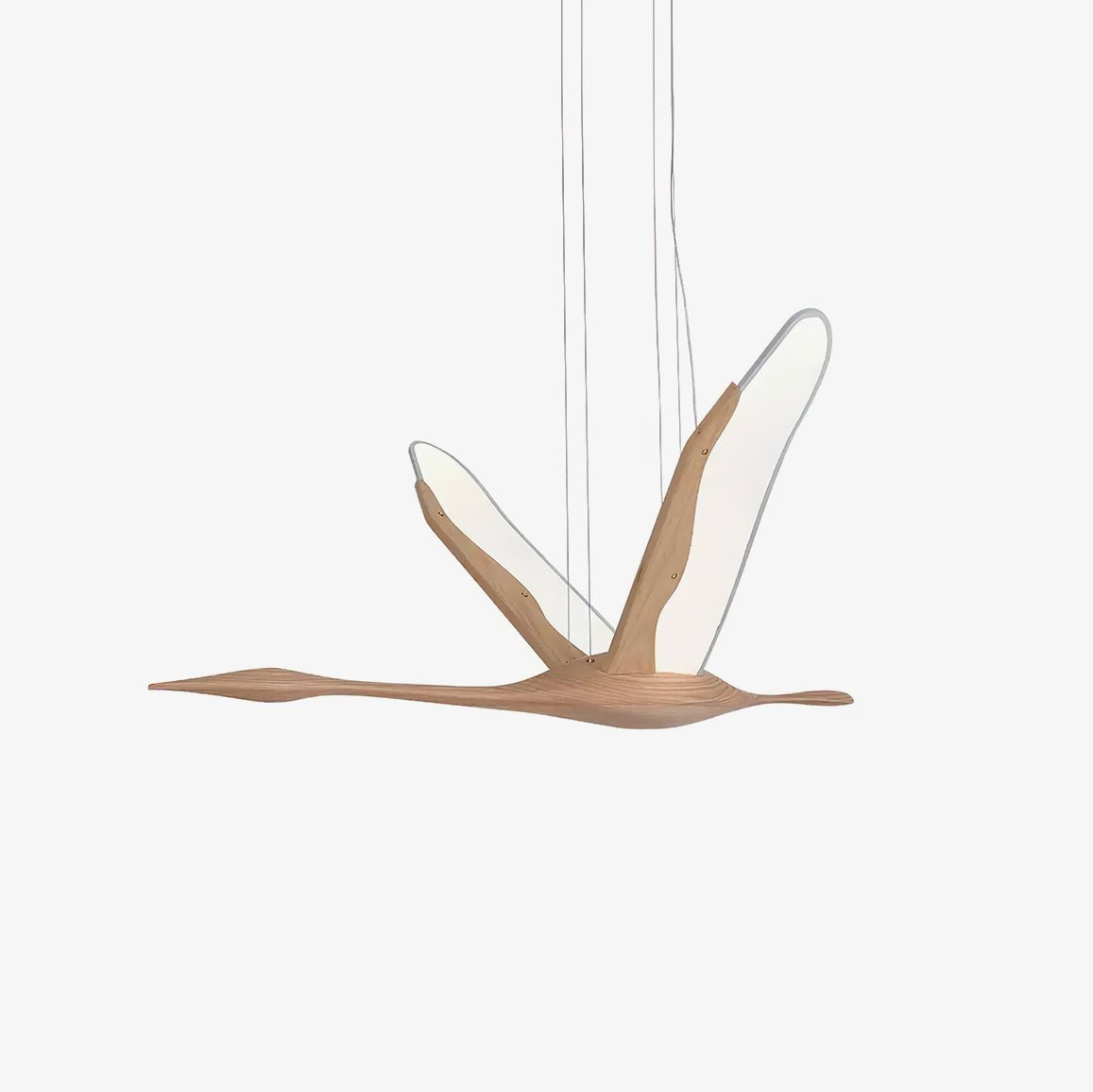 Solitude Crane Pendant Lamp - Lumpaz