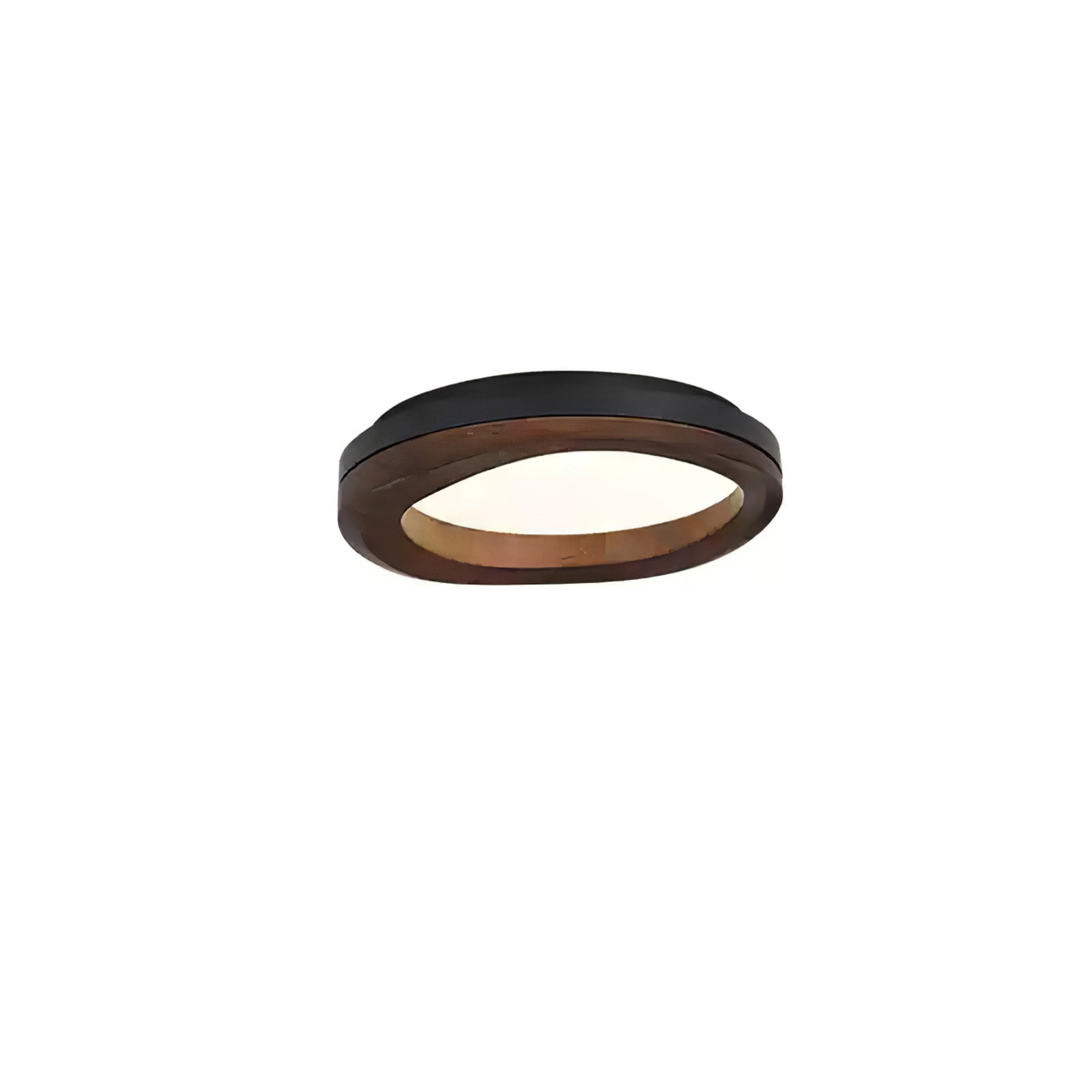Timber Round Wood Ceiling Lamp - Lumpaz