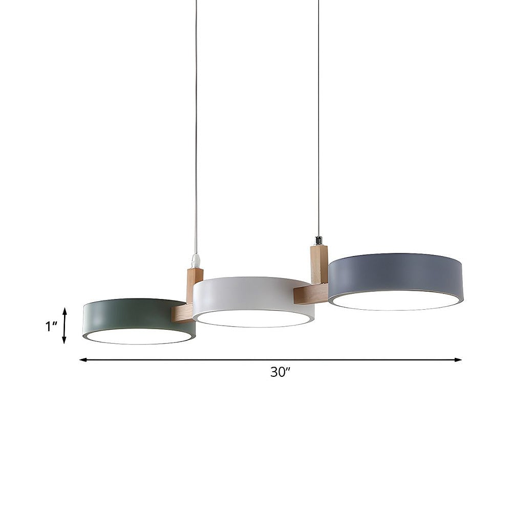 Modern Three Heads Creative Pendant Light - Lumpaz