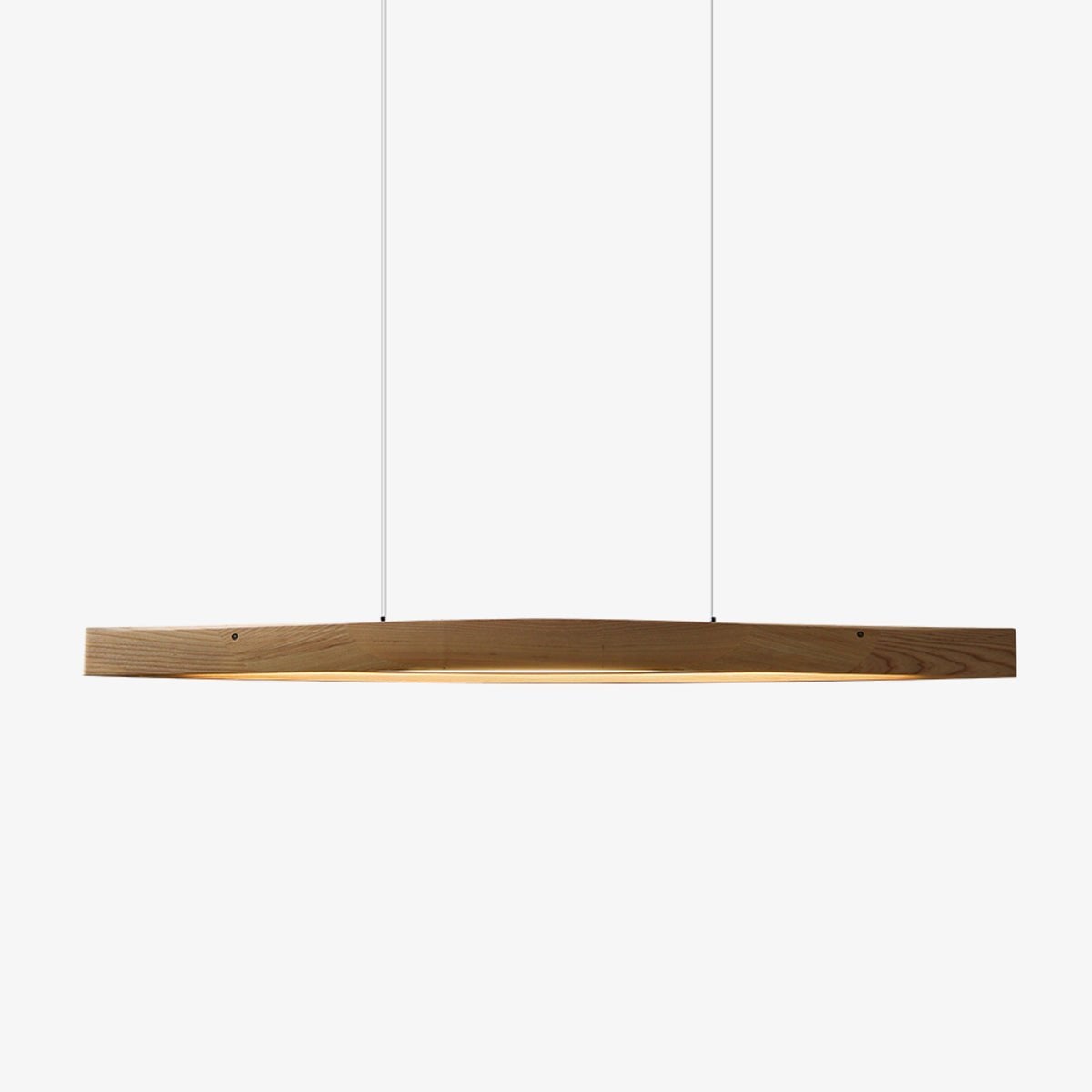 Horizon Linear Wood Pendant Lamp - Lumpaz
