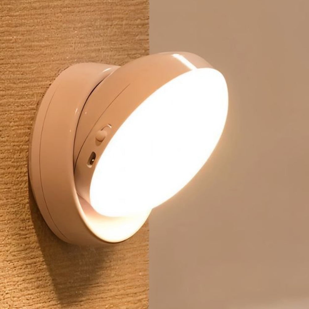 Mini Chargeable White LED Wall Light - Lumpaz