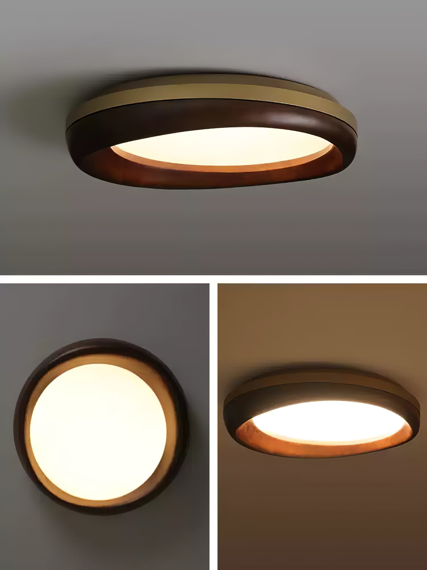 Zenova Wood Ceiling Light - Lumpaz