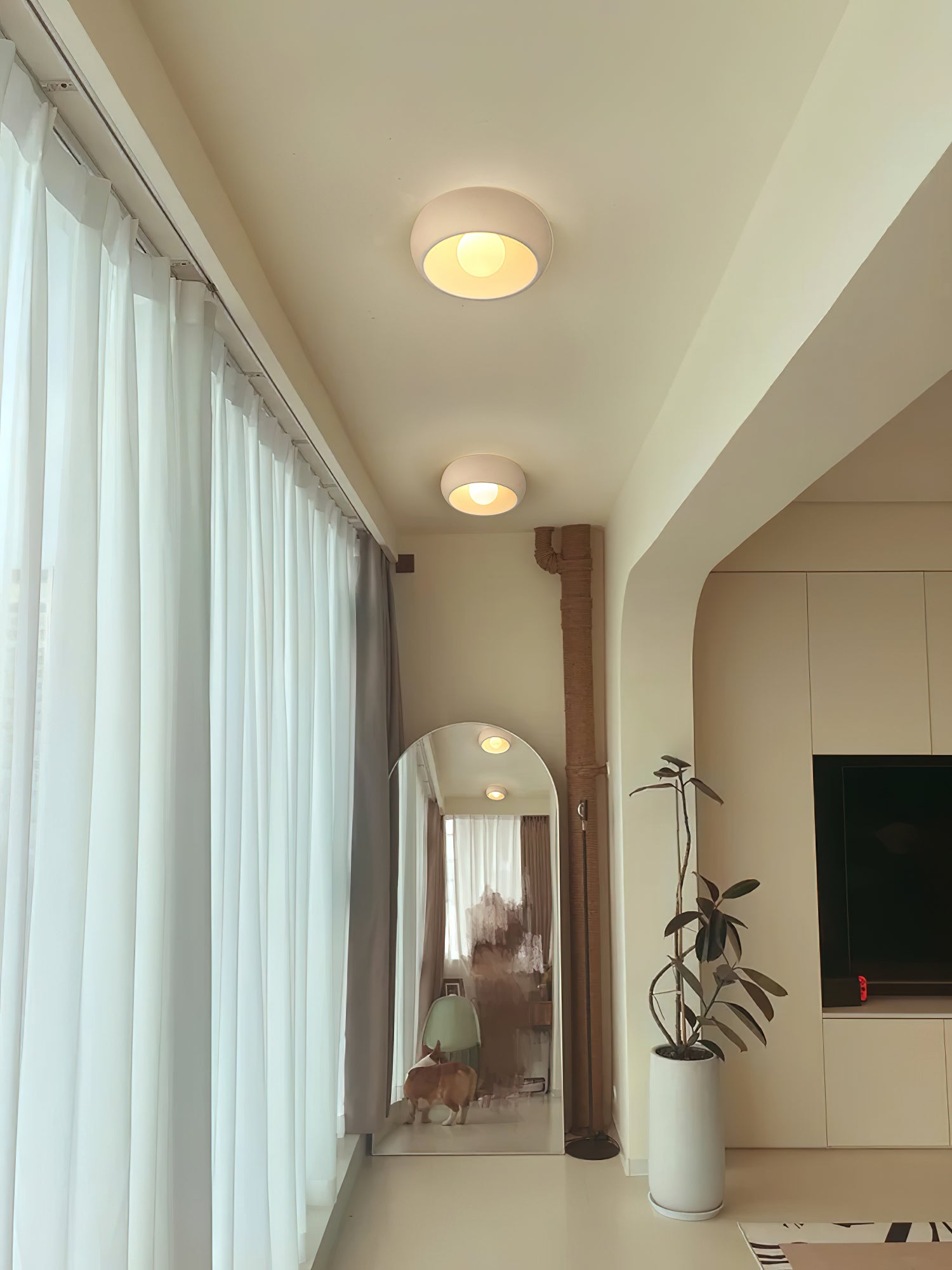 Louis Round Ceiling Light - Lumpaz
