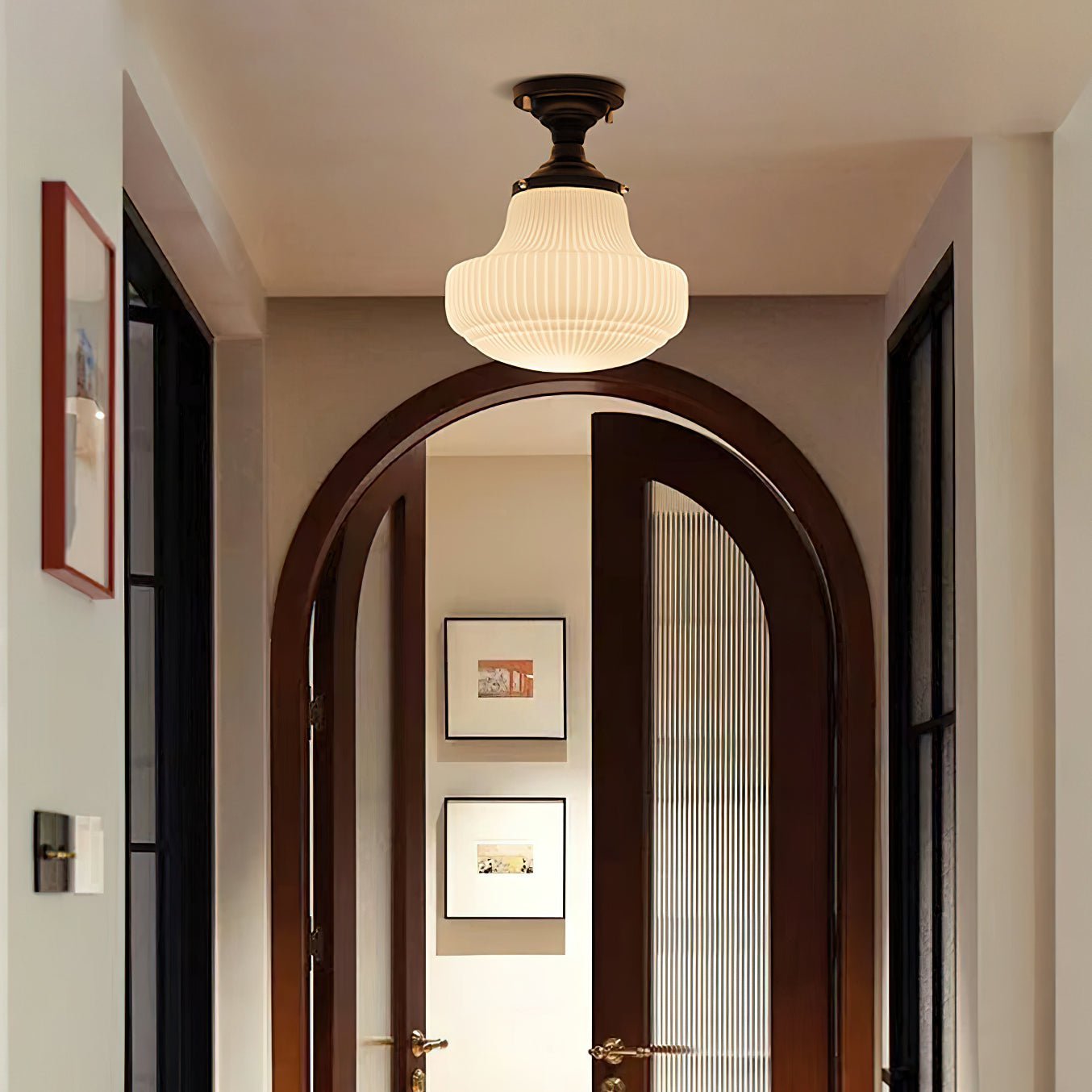 Schoolhouse Ceiling Light - Lumpaz