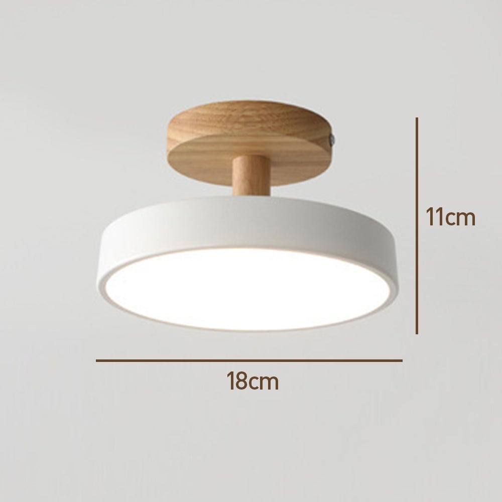 Colorful Round Flush Mount Ceiling Light - Lumpaz