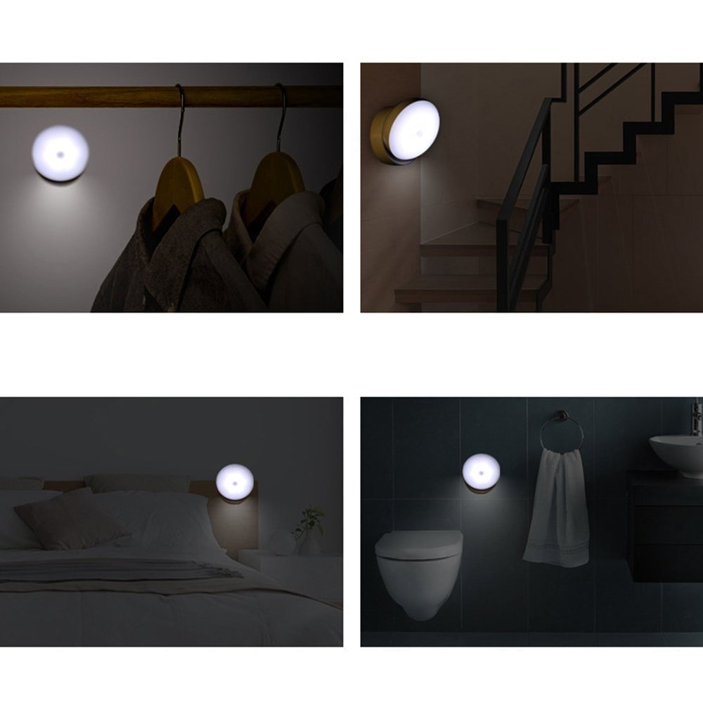 Mini Chargeable White LED Wall Light - Lumpaz