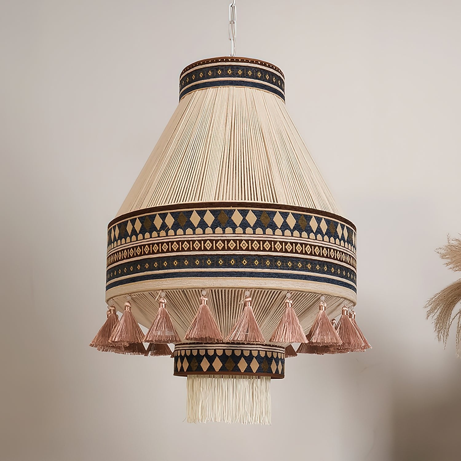 Bohemian Fringe Pendant Lamp - Lumpaz
