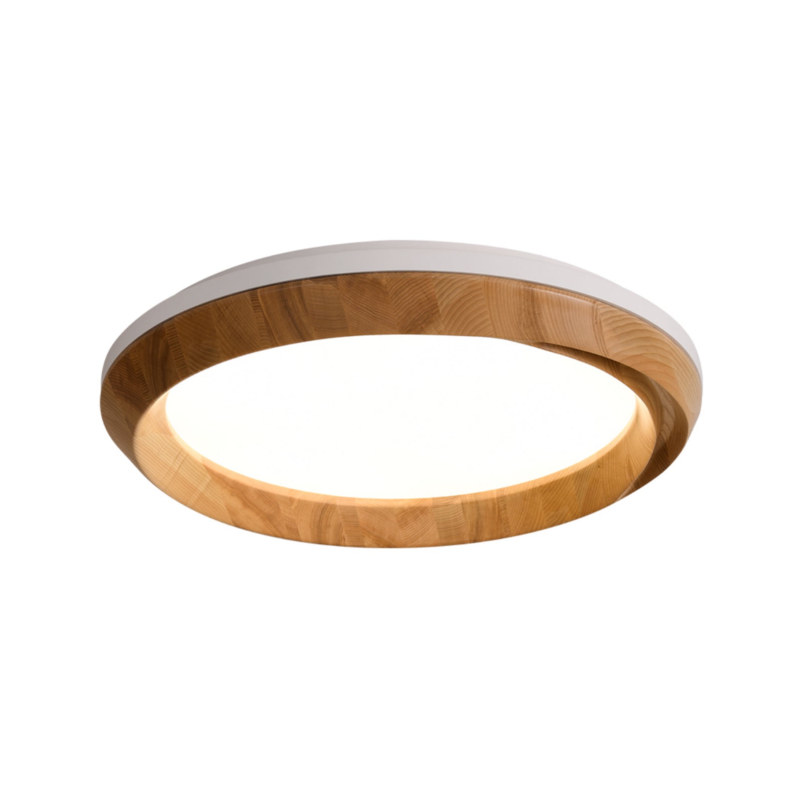 Ripple Wood Ceiling Light - Lumpaz