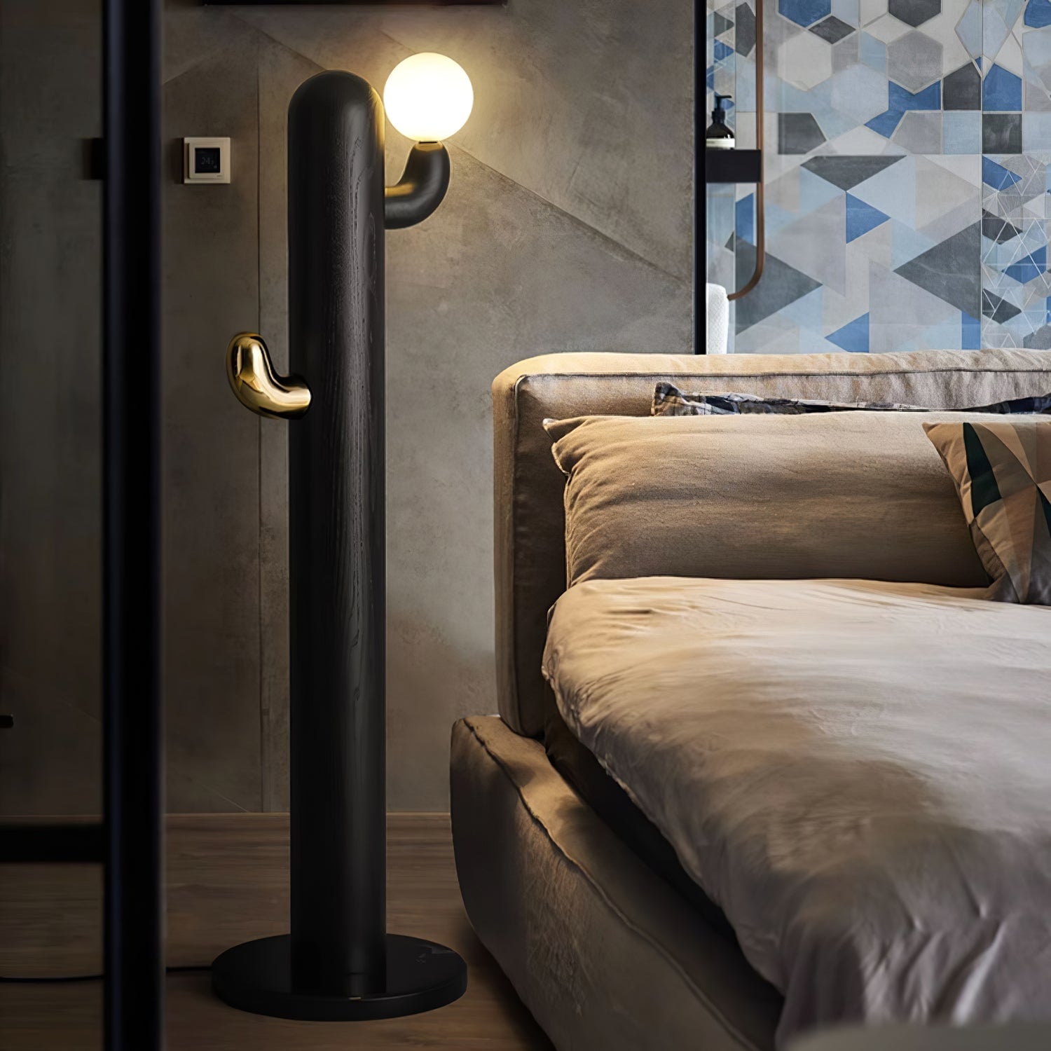 Cactus Wood Floor Lamp - Lumpaz