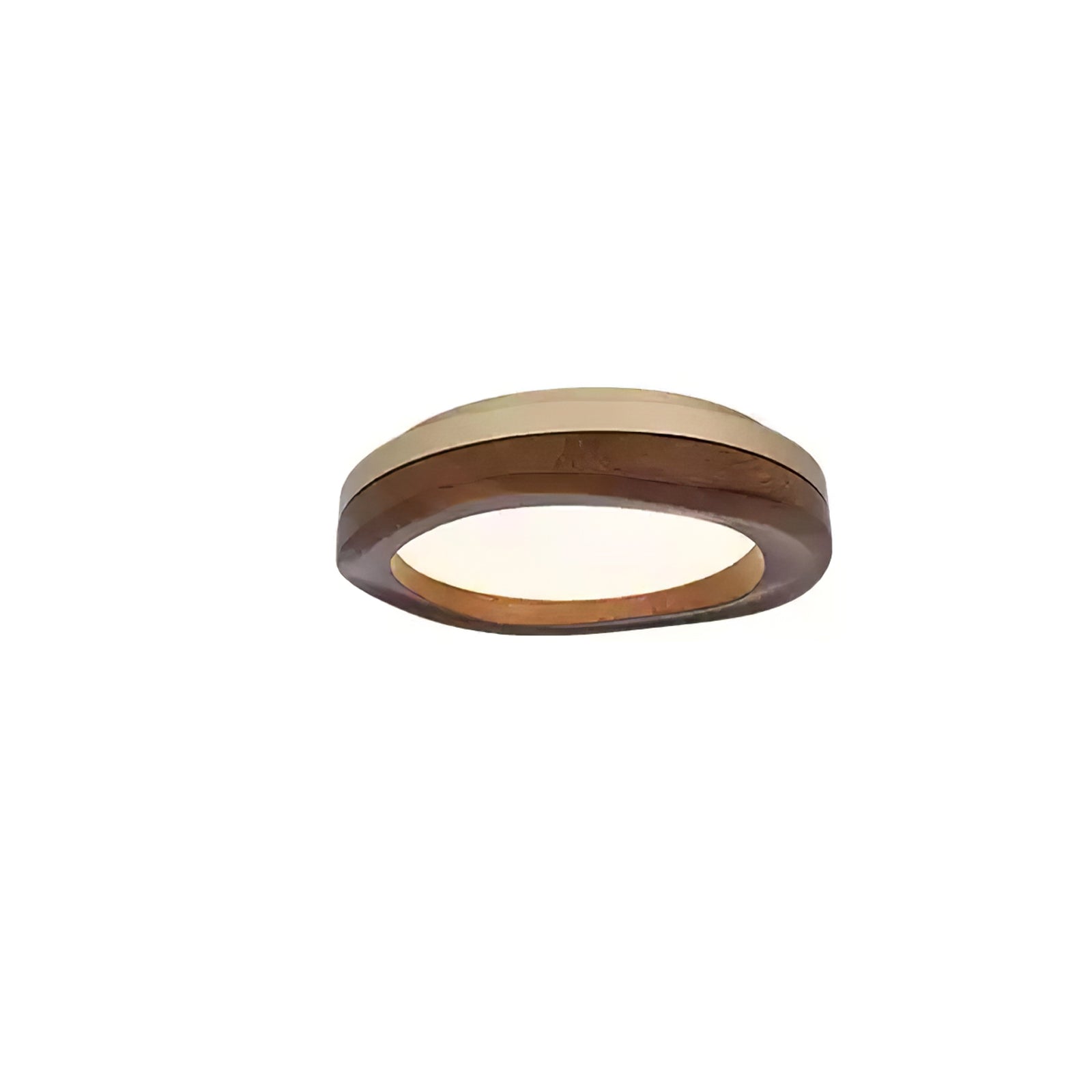 Timber Round Wood Ceiling Lamp - Lumpaz