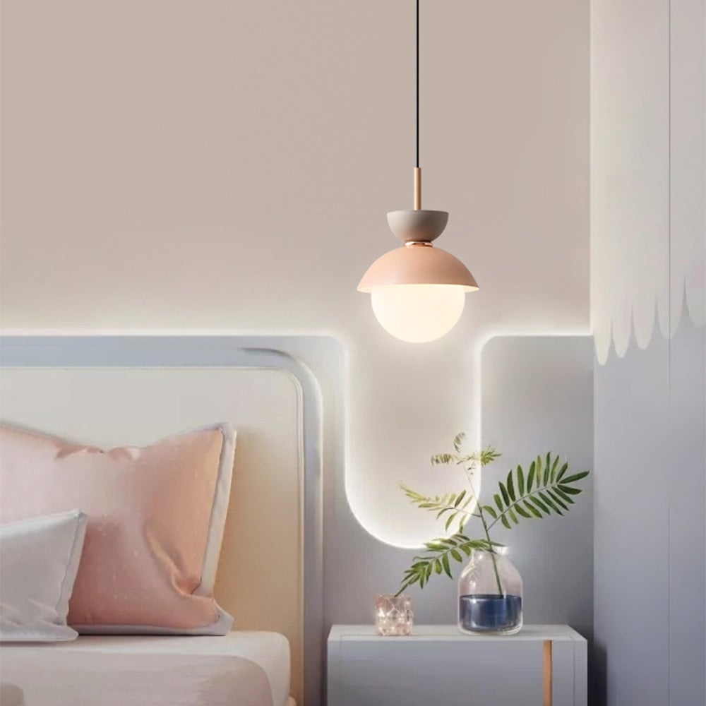 Macaroon Double Heads Metal Pendant Light - Lumpaz