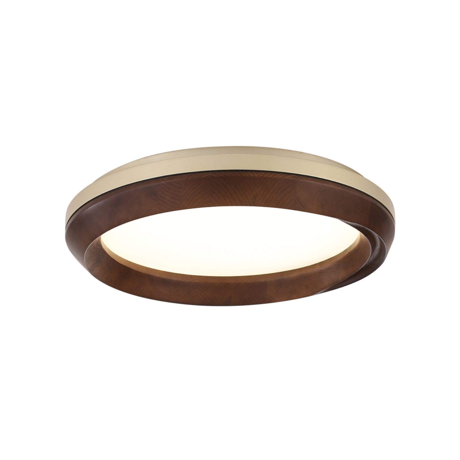 Ripple Wood Ceiling Light - Lumpaz