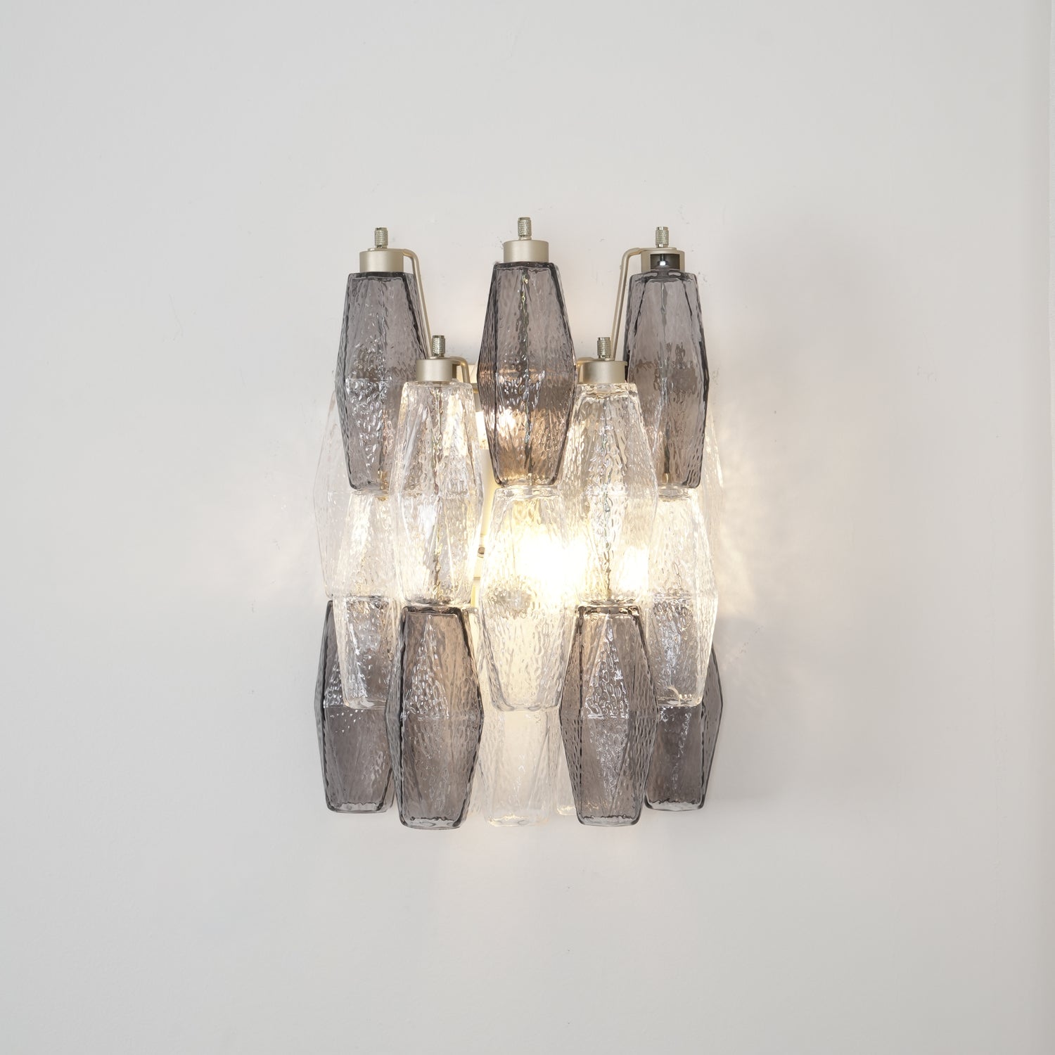 Murano Rhombus Glass Wall Lamp - Lumpaz