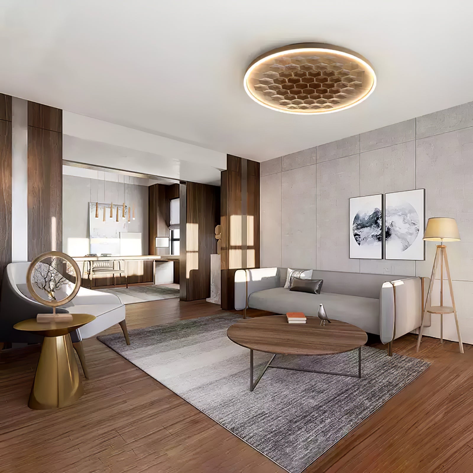 Heartwood Ceiling Lamp - Lumpaz