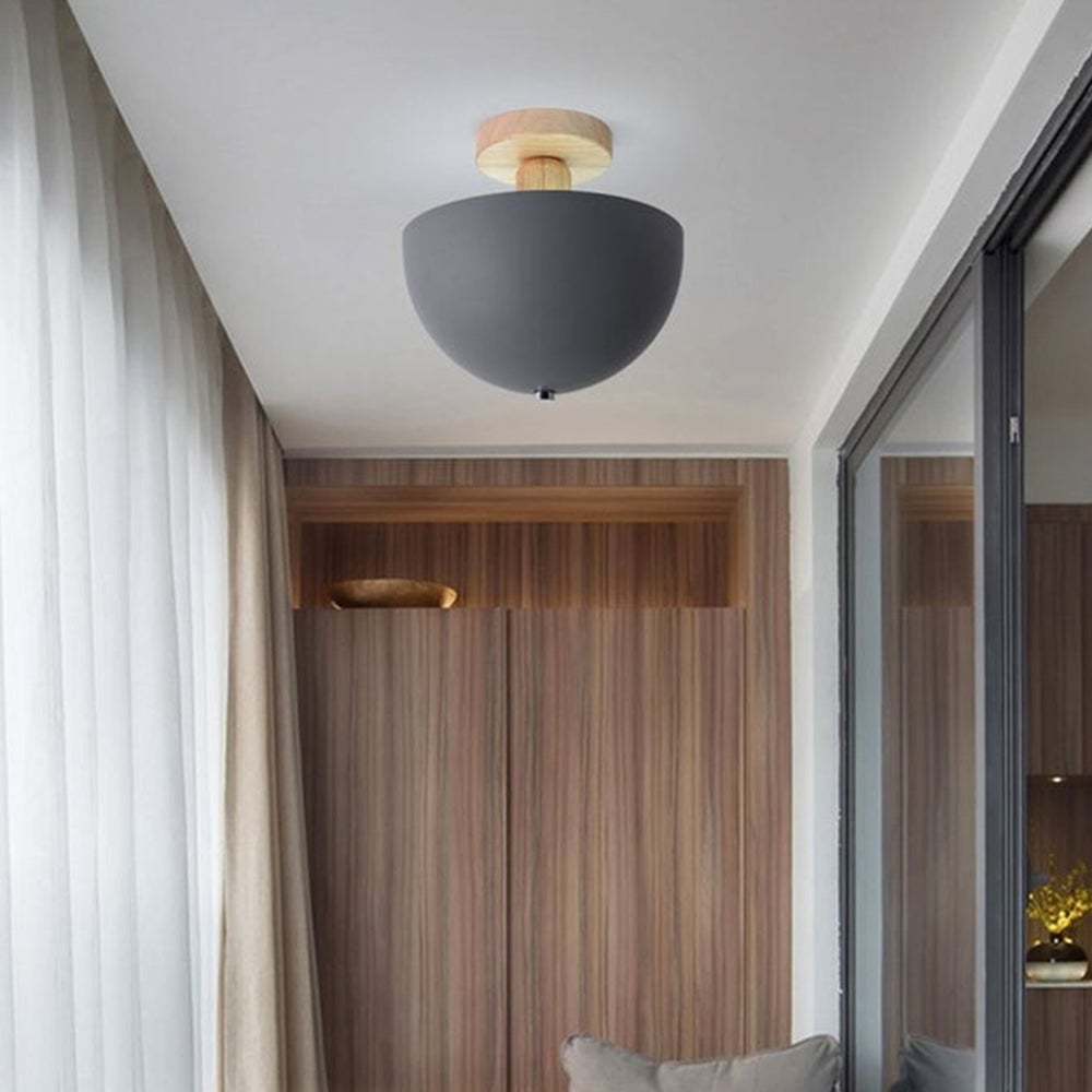 Scandinavian Simple Round Ceiling Light - Lumpaz