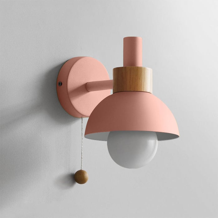 Minimalist Colorful Single Head Wall Sconce - Lumpaz